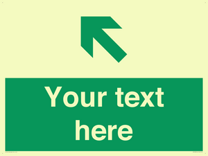 Custom Safe condition: Green Up left arrow